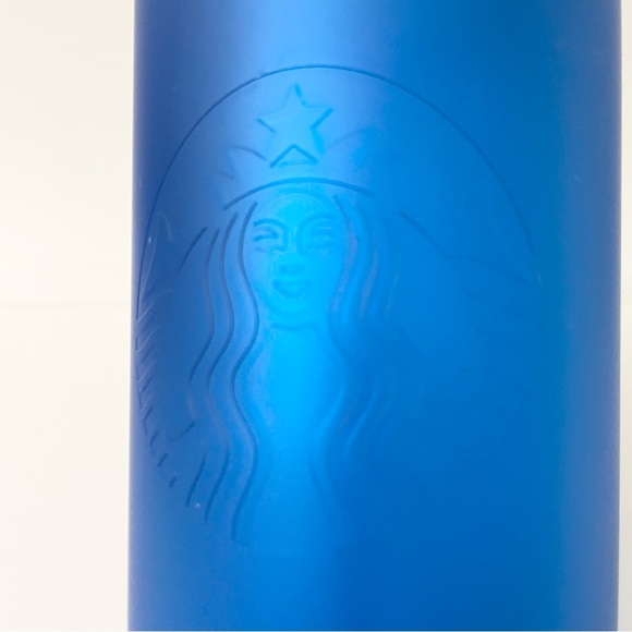 Starbucks Matte Royal Blue Velvet Soft Touch Venti 24 Oz Tumbler - Picture 2 of 13